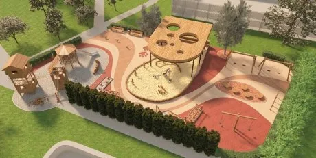 дизайн детской площадки