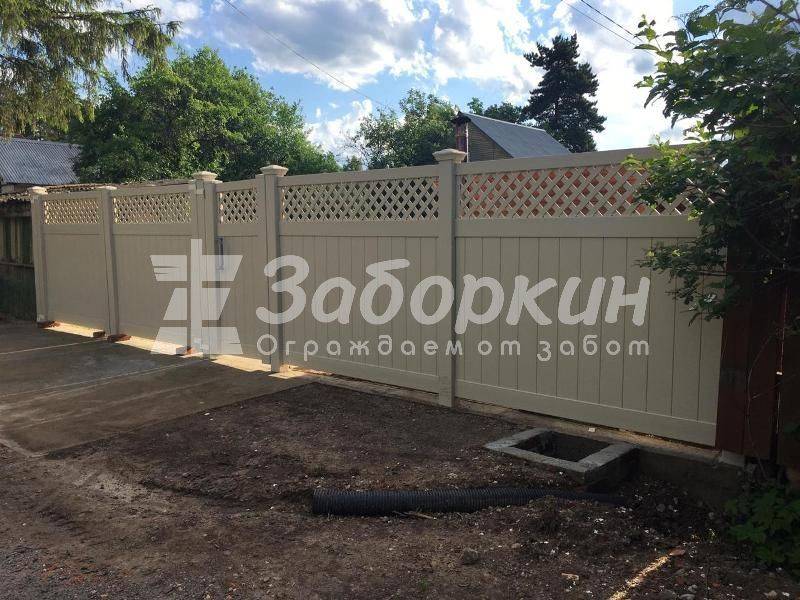 Металлопластиковые заборы в Москве Металлопластиковые заборы в Москве