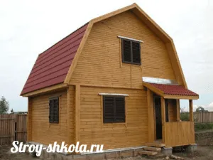 Мансардная крыша своими руками
