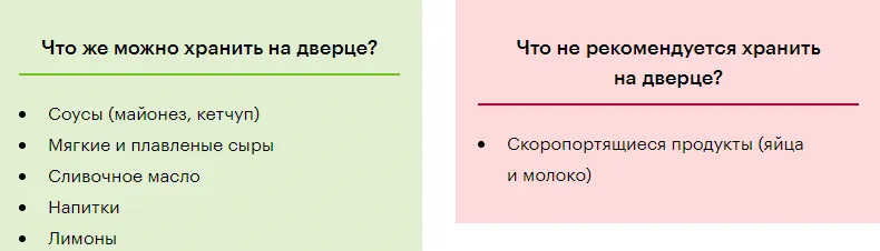 Какая температура должна быть в холодильнике и морозильной камере