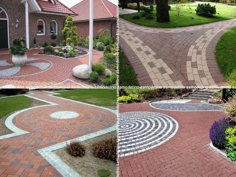 Площадки из кирпича Площадки из кирпича