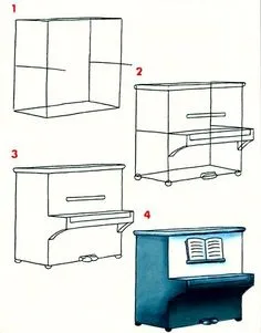 Как нарисовать мебель карандашом поэтапно? Digital Painting Tutorials, School Projects, Art Ideas, Art Drawings, Floor Plans, Cartoon, Ring, Drawings