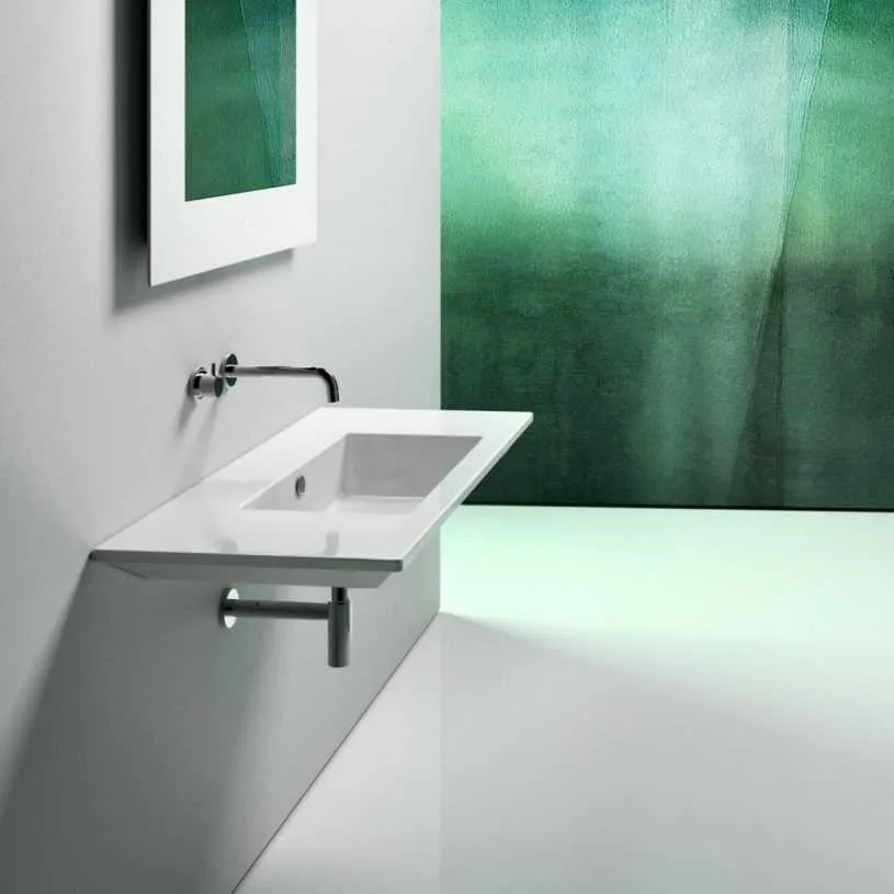 Подвесная (навесная) раковина для ванной комнаты: обзор современных моделей и новинок дизайна (130 фото)