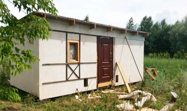 как построить зимний курятник
