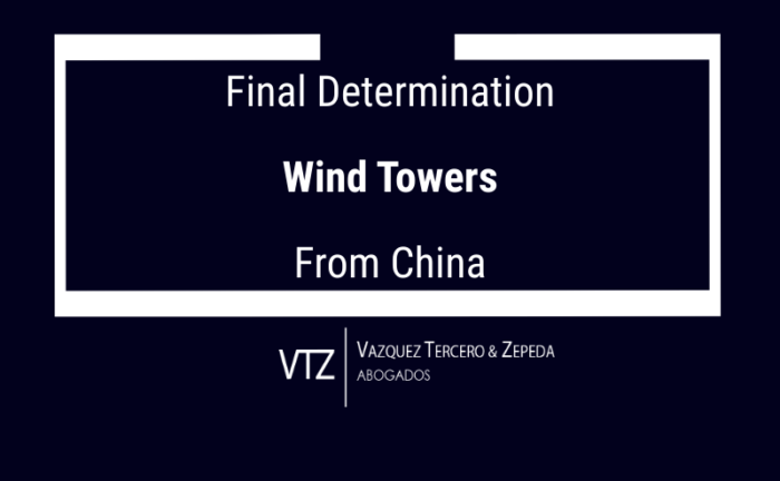 Final Antidumping Determination | Wind Final Antidumping Determination | Wind
