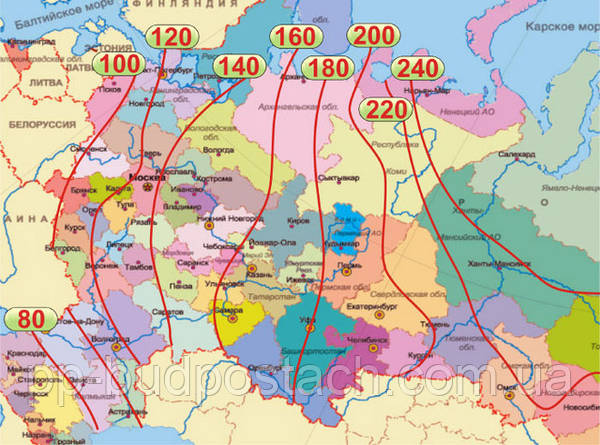 Глубина промерзания грунта. Статьи