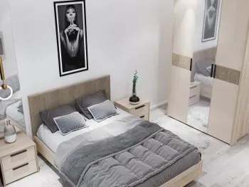 Фото спальни в стиле минимализм от DaVita-мебель
