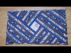 Как сшить коврик из старых джинсов 2. - YouTube Upcycled Denim, Jean Purse, Patches, Bathroom Accessories, Denim Jeans