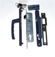 Комплект замка с ручкой DOMERE-VET для калитки ключ-ключ RAL...