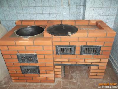 Как построить кирпичную печь-мангал