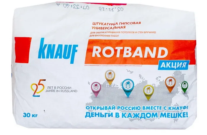 KNAUF РОТБАНД штукатурная смесь