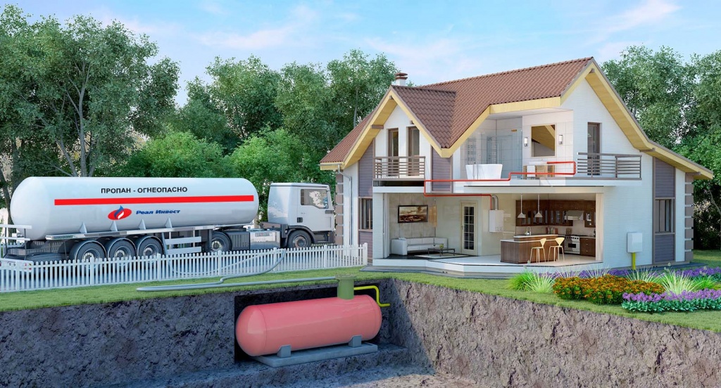 Газгольдер купить с установкой под ключ Газгольдер купить с установкой под ключ