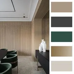 Color palette by Paleutr #interior #palette #paleutr Bedroom Colors Schemes, Modern Color Schemes, Interior Color Schemes, Modern Colors, Color Interior, Home Design