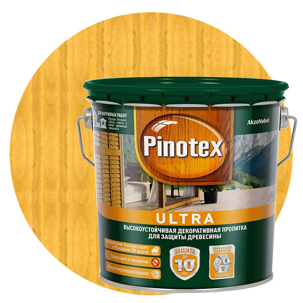 Пропитка для древесины Pinotex Ultra