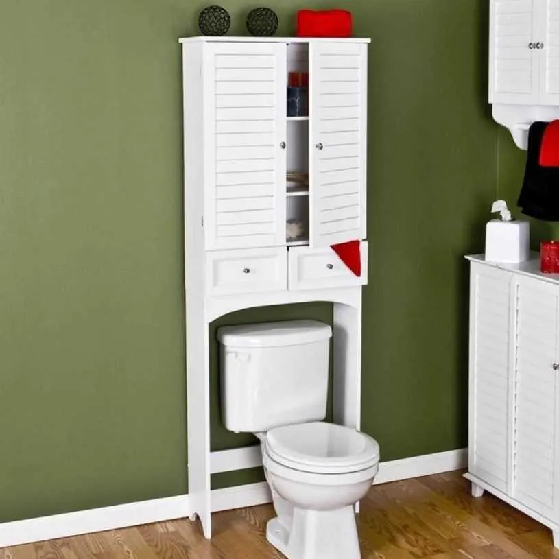 Шкаф в туалет: встроенные варианты шкафчиков за унитазом. Размеры, дизайн, варианты, новинки, фото