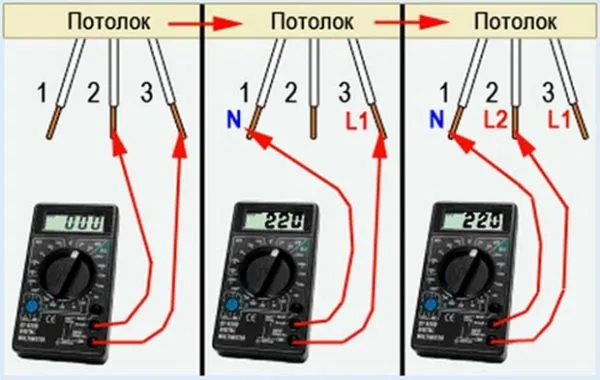 Вольтметр для проверки фазы