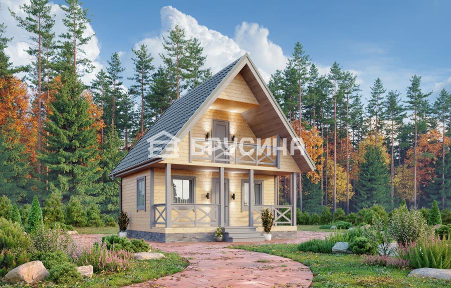 Дома из бруса до 100 кв м под ключ Дома из бруса до 100 кв м под ключ