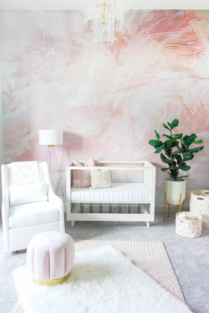 Pink Chic Girl Nursery | Houston Pink Chic Girl Nursery | Houston