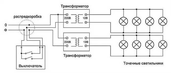 Как Подключить Точечный Светильник с Подсветкой • Коротко о главном