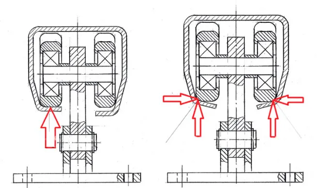 нарушение геометрии направляющей и ее последствия для роликов откатных ворот