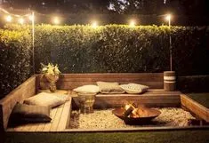 Fire Pits, Small Garden Fire Pit, Fire Pit Pergola, Outdoor Fire Pit Area, Fire Pit Bench