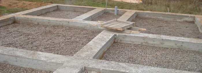 фундамент из газобетона