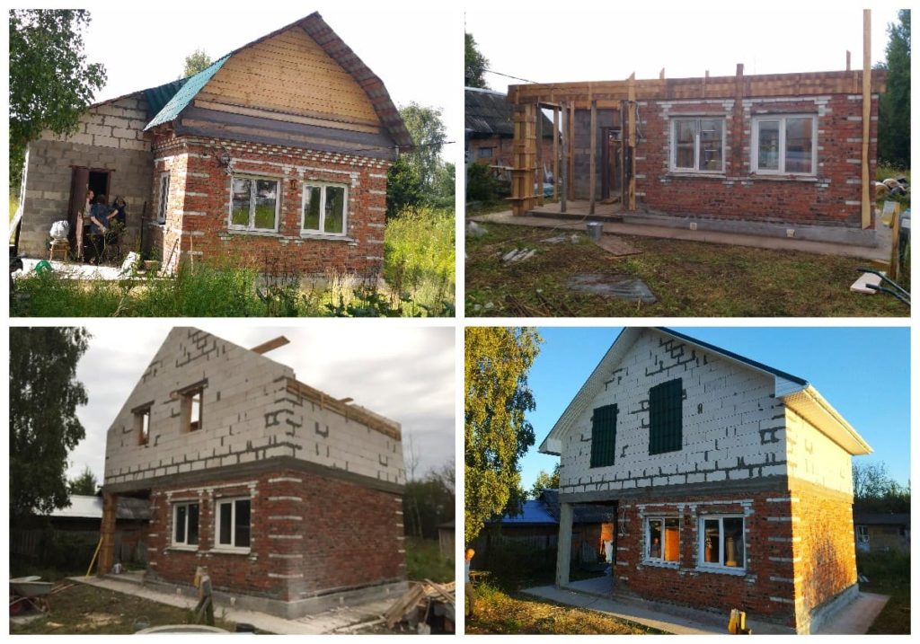 Реконструкция дачного дома под ключ в Реконструкция дачного дома под ключ в