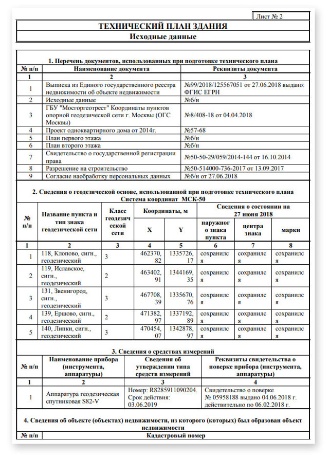 Какое назначение строения указывать в