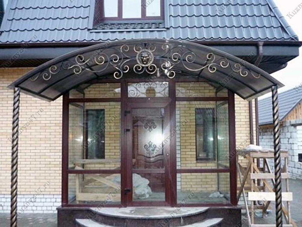 Кованые козырьки купить в СПб Кованые козырьки купить в СПб