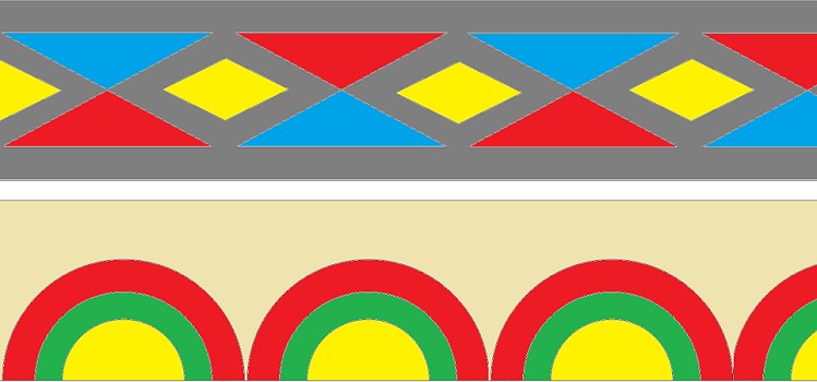 Геометрический орнамент - геометрия и Геометрический орнамент - геометрия и