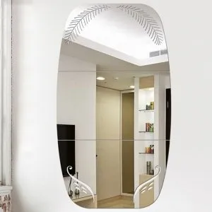 Декор настенный "Зеркало", зеркальный, 3 элемента, 60 х 30 см