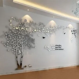 Декор настенный "Дерево", 200 х 400 см