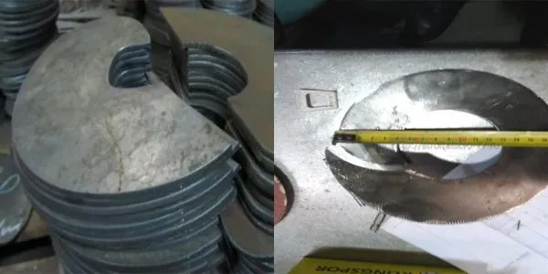 Делаем лопасти для самодельной сваи