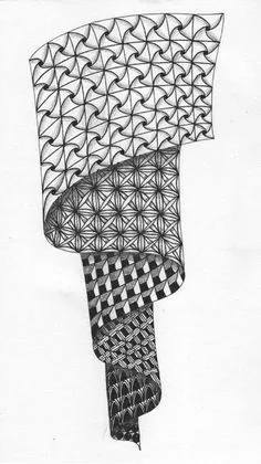 Zentangles and Art: Cutn It Up... And Sewing It Back Together!: Repeti...