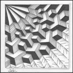 Zentangle Artwork, Drawing Techniques