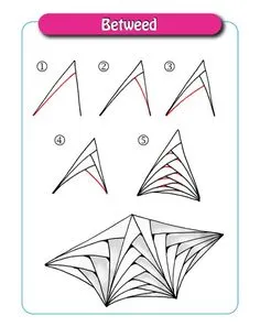 Easy Drawings, Zen Doodle Patterns, Geometric Patterns