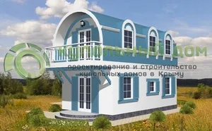 Дом Проект "Маринэ" 61м2