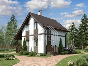 Дом Дом из СИП панелей "Бонд" 94м2