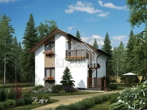 Дом ДОМ из Сип панелей Фианес 105м2