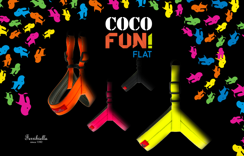 L'innovativa pettorina Coco - Fun Flat L'innovativa pettorina Coco - Fun Flat