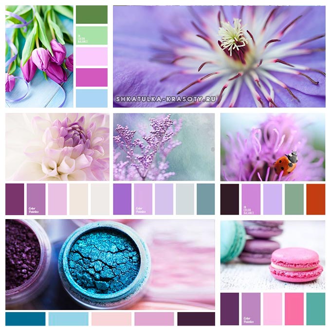 СИРЕНЕВЫЙ цвет в одежде - сочетание