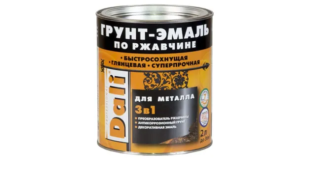 Грунт-эмаль по ржавчине Dali. Фото: market.yandex.ru