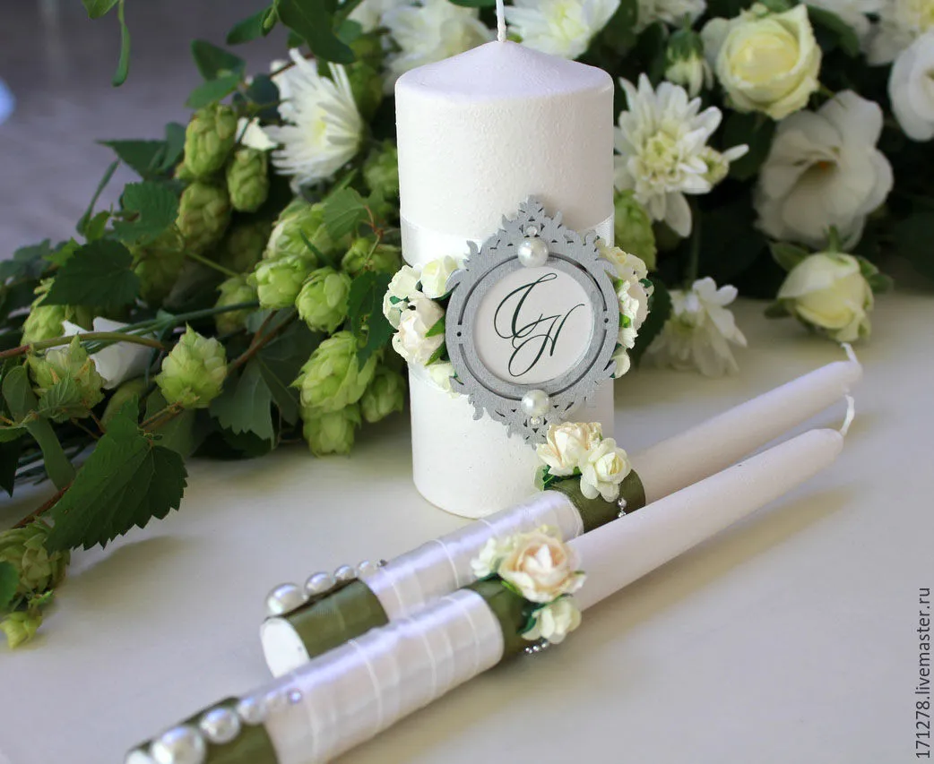 свечи на свадьбу фото дизайн