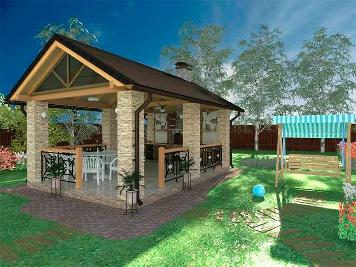 Проект летней кухни