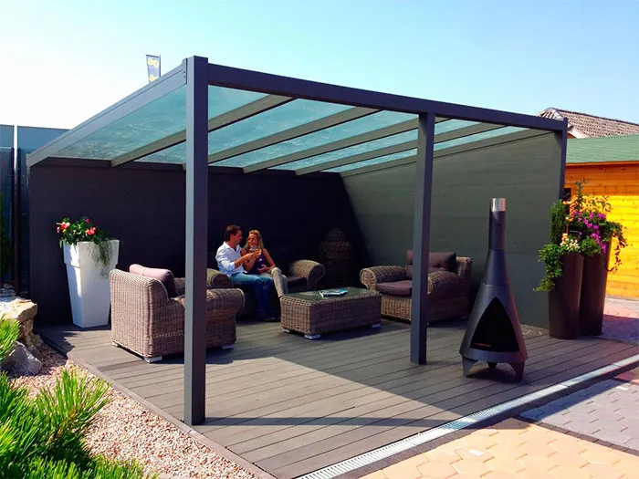 Навес в стиле Минимализм