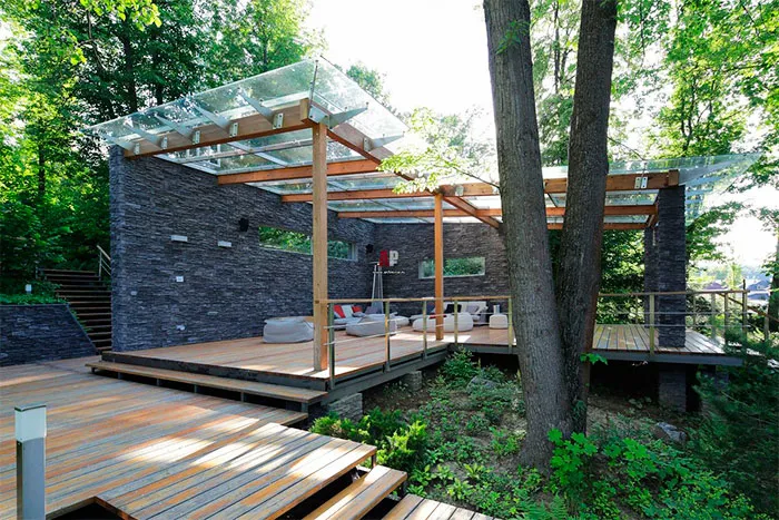 Терраса в стиле Минимализм