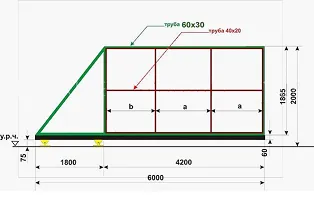 Рама для ворот