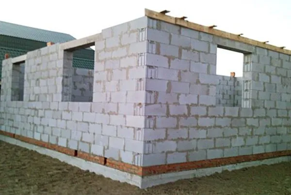 Строительство дома из твинблоков