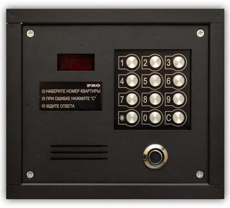 антивандальный корпус домофон