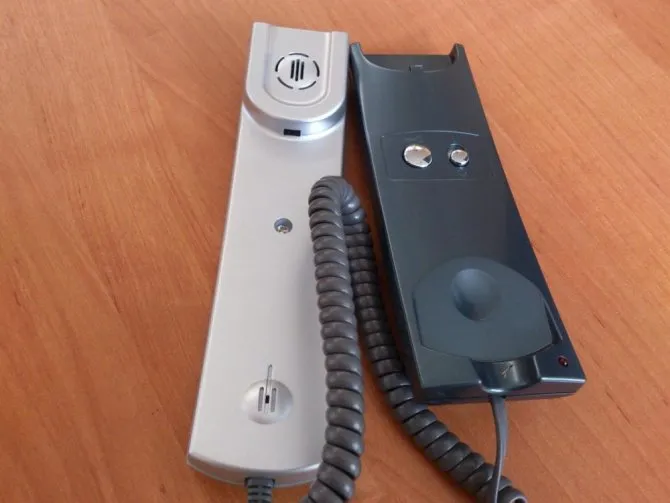 Конструкция абонентской трубки